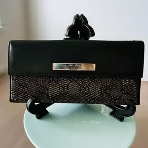 #127 Gucci Long Continental Wallet- Pre Loved